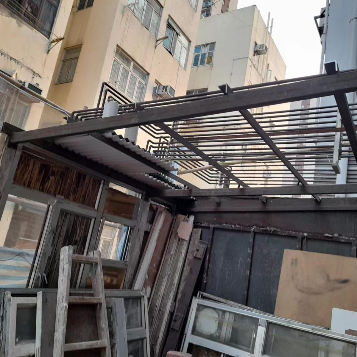 清拆平台僭建物－命令及僭建處理工程紀錄相片