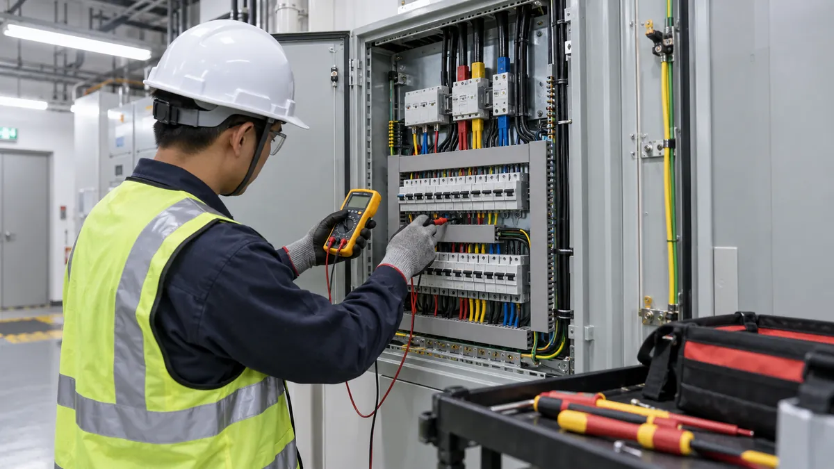 電力工程及測試示意圖片